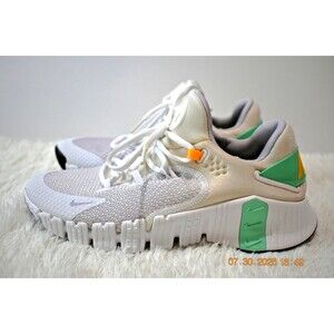 Nike Free Metcon 4 'White Green Glow' Training Shoe (CZ0596-135) Women's Size 9